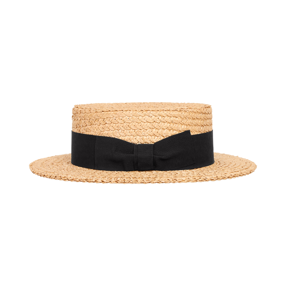 셀린느 카노티에 햇 스트로우 내츄럴 블랙(Celine Canotier Hat in Straw Natural Black) - 2