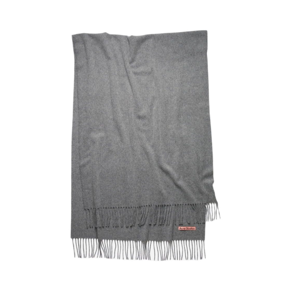아크네 스튜디오 울 프린지 머플러 그레이 멜란지(Acne Studios Wool Fringe Muffler Grey Melange)