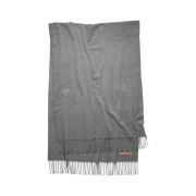 Acne Studios Wool Fringe Muffler Grey Melange