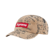 Supreme Gonz Poems Camp Cap Khaki - 23SS