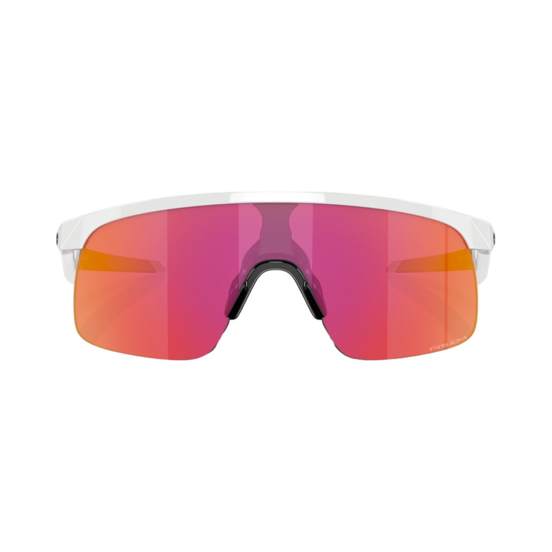 (유스) 오클리 레지스터 폴리쉬드 화이트 프레임 프리즘 필드 렌즈 하이 브릿지 핏((Youth) Oakley Resistor Polished White Frame Prizm Field Lenses High Bridge Fit) - 2