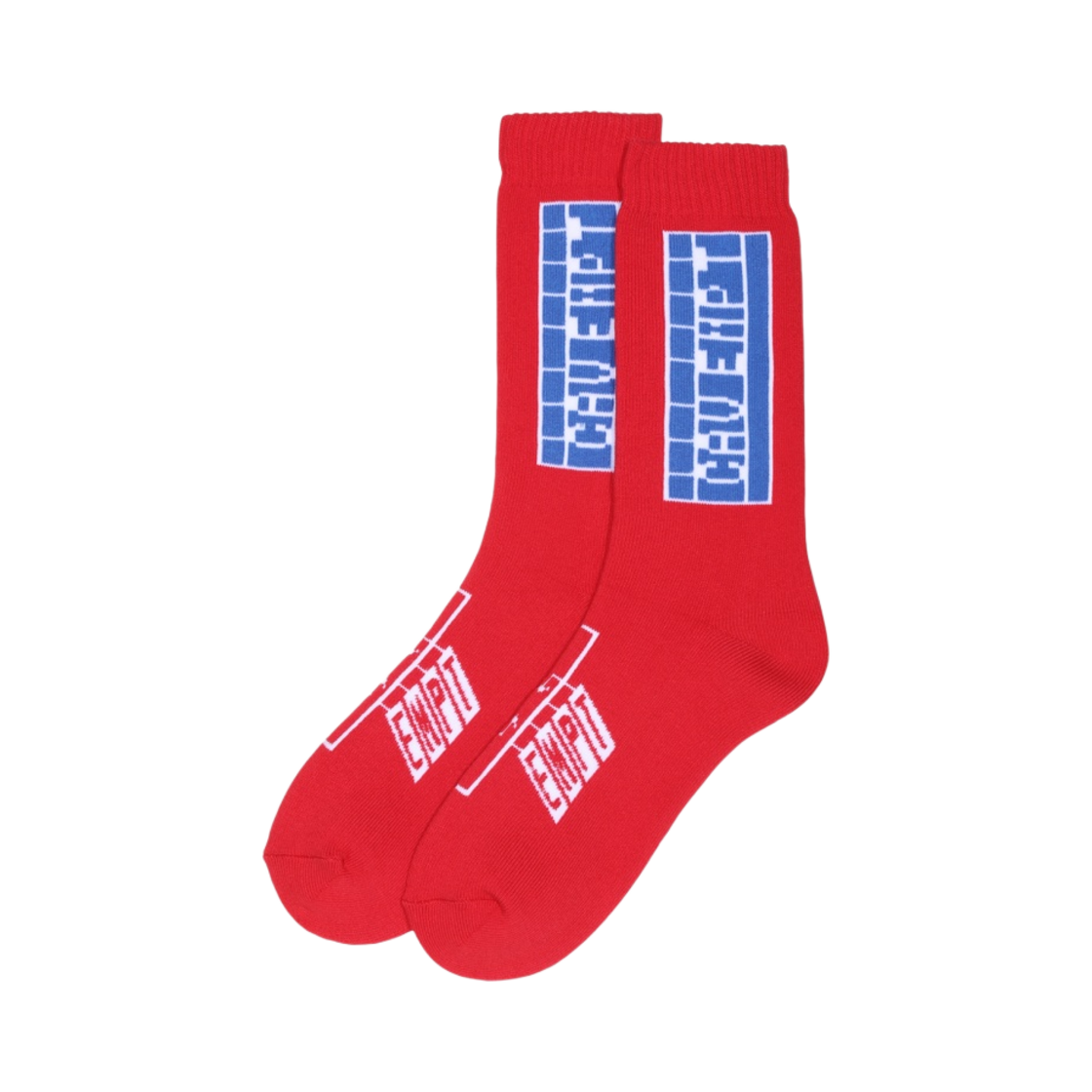 카브엠트 양말 레드 - 24SS(Cav Empt Socks Red - 24SS)