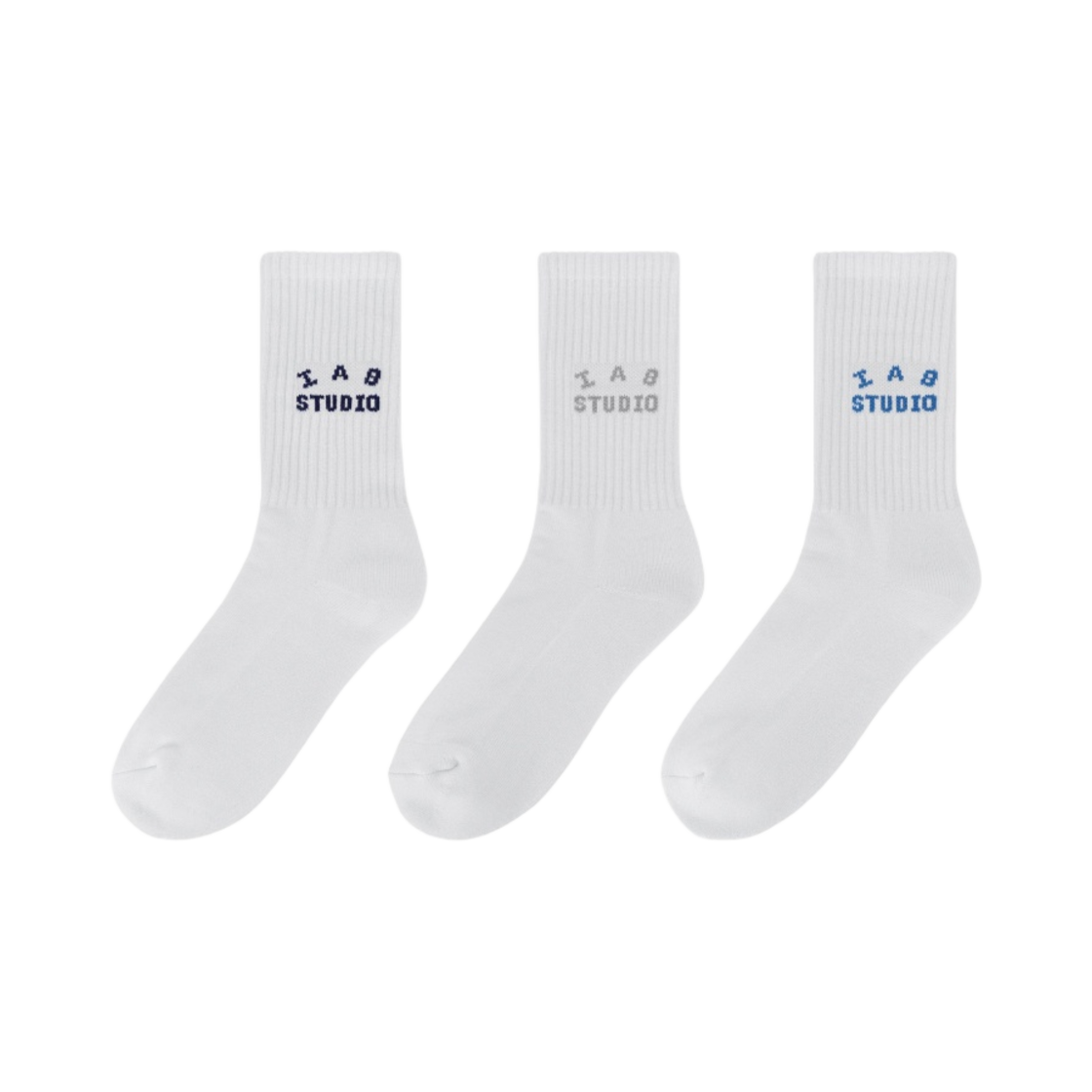 아이앱 스튜디오 삭스 화이트 세트(IAB Studio Socks White Set)
