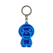 BAPE Baby Milo Reflective Keychain Blue