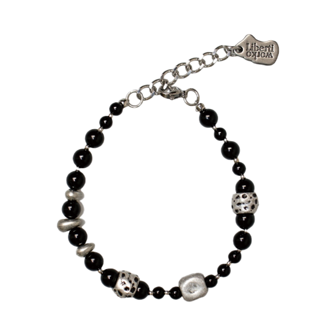 리버티워코 오니 젬 브레이슬릿 다크(Libertiworko Oni Gem Bracelet Dark)