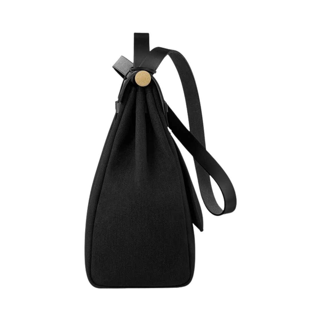 에르메스 에르백 집 39 백 밀리터리 캔버스 헌터 카우하이드 & 골드 하드웨어 누아(Hermes Herbag Zip 39 Bag Military Canvas Hunter Cowhide & Gold Noir) - 2