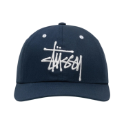 Stussy Low Profile Big Basic Snapback Navy