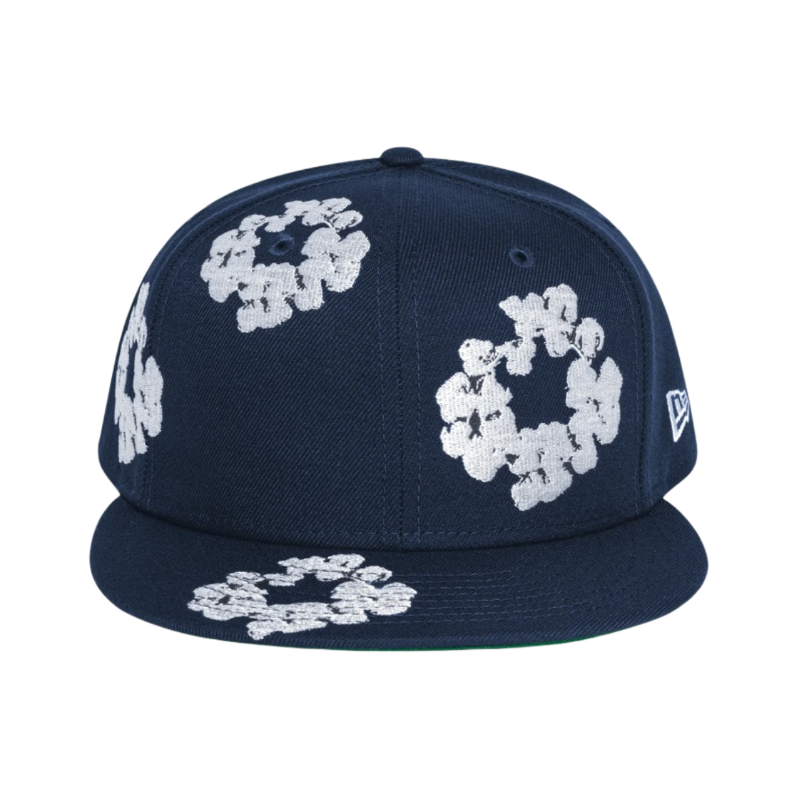 데님 티어스 x 뉴에라 코튼 리쓰 네이비(Denim Tears x New Era Cotton Wreath Navy)
