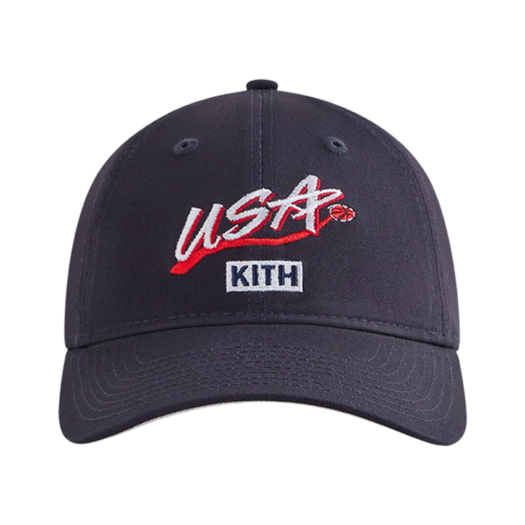 KHM050870-413 Kith x New Era USA Basketball Aaron Cap Nocturnal