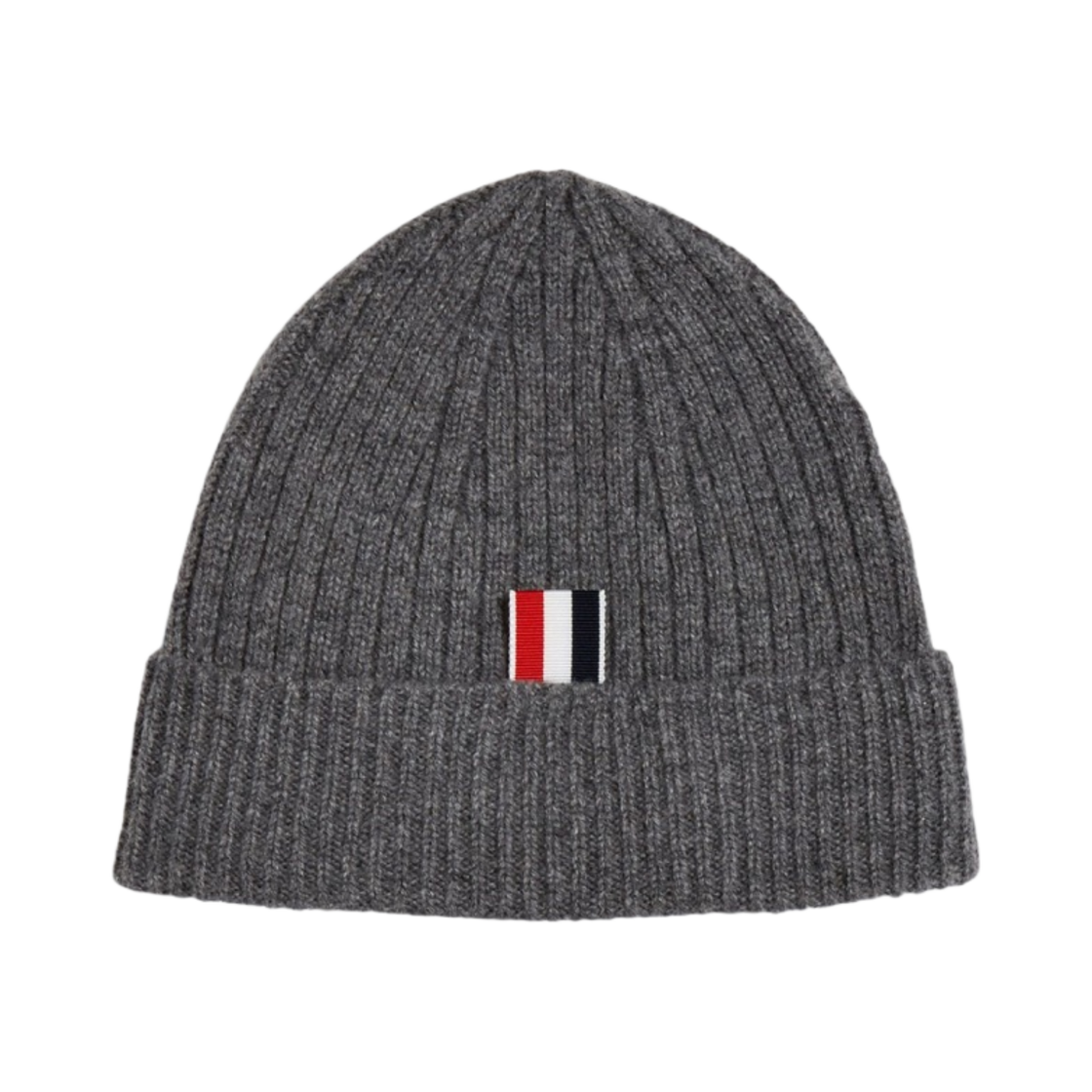 톰브라운 립드 비니 미디움 그레이(Thom Browne Ribbed Beanie Medium Grey) - 2