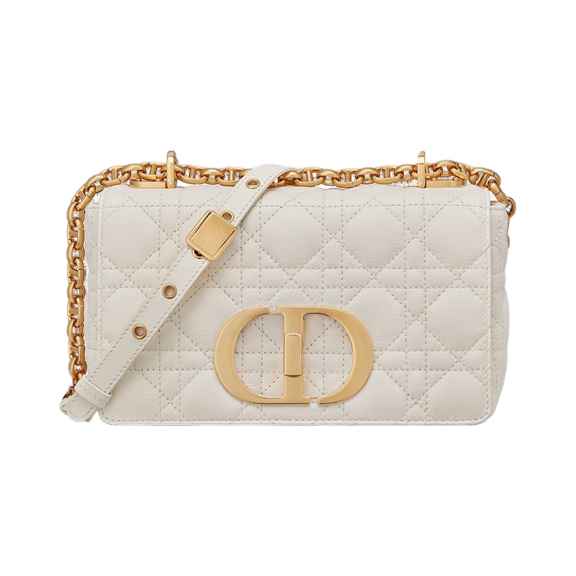 M9241UWHC-M35U Dior Small Caro Bag Ivory Supple
