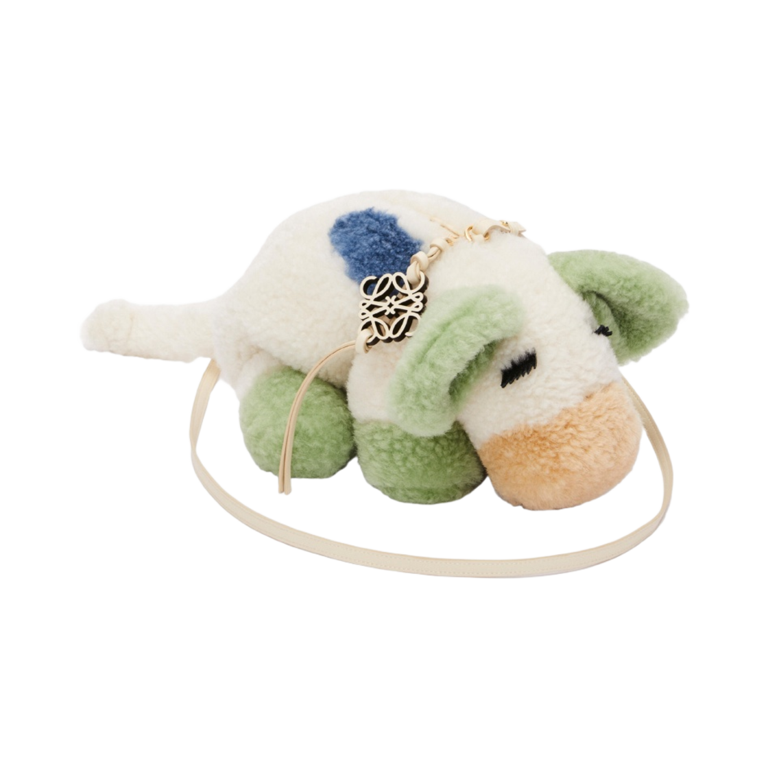 로에베 x 하울의 움직이는 성 카우 백 셔링 화이트(Loewe x Howl's Moving Castle Cow Bag in Shearling White) - 2