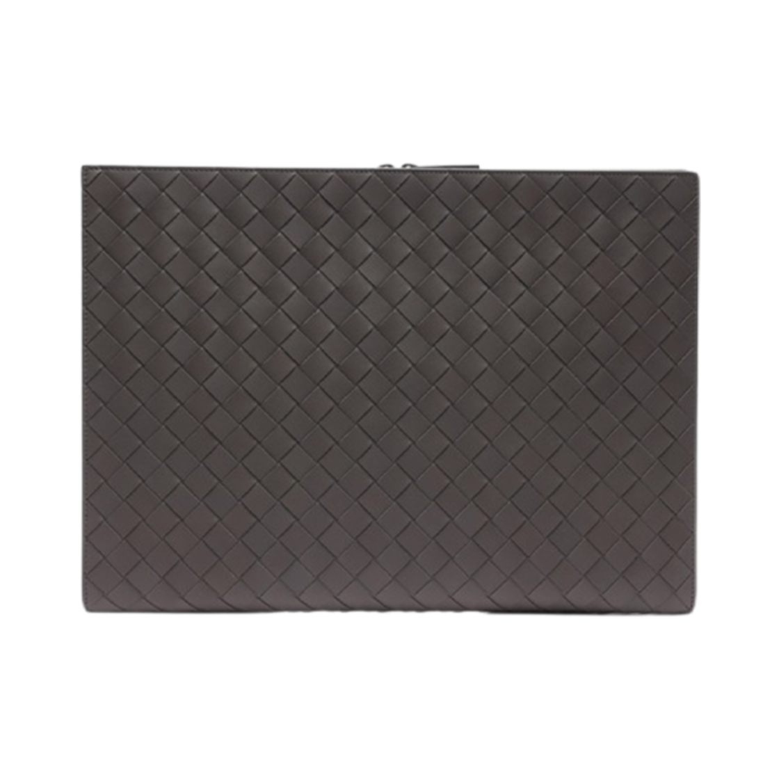 603432VCPQ11445 Bottega Veneta Intrecciato Clutch Grey - 대표 이미지 #1