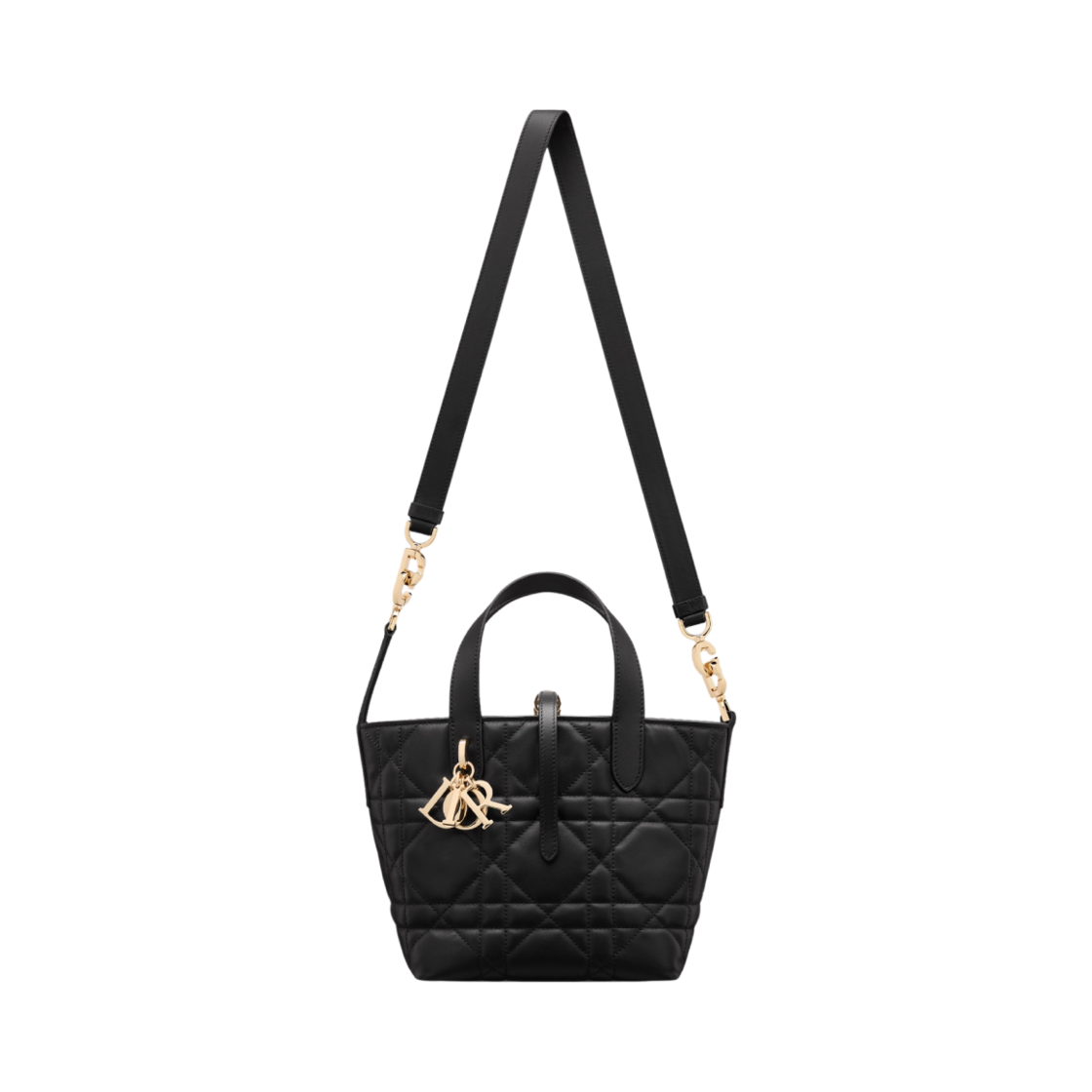 디올 스몰 뚜주흐 버티컬 토트백 매크로까나쥬 카프스킨 블랙(Dior Small Toujours Vertical Tote Bag Macrocannage Calfskin Black) - 5
