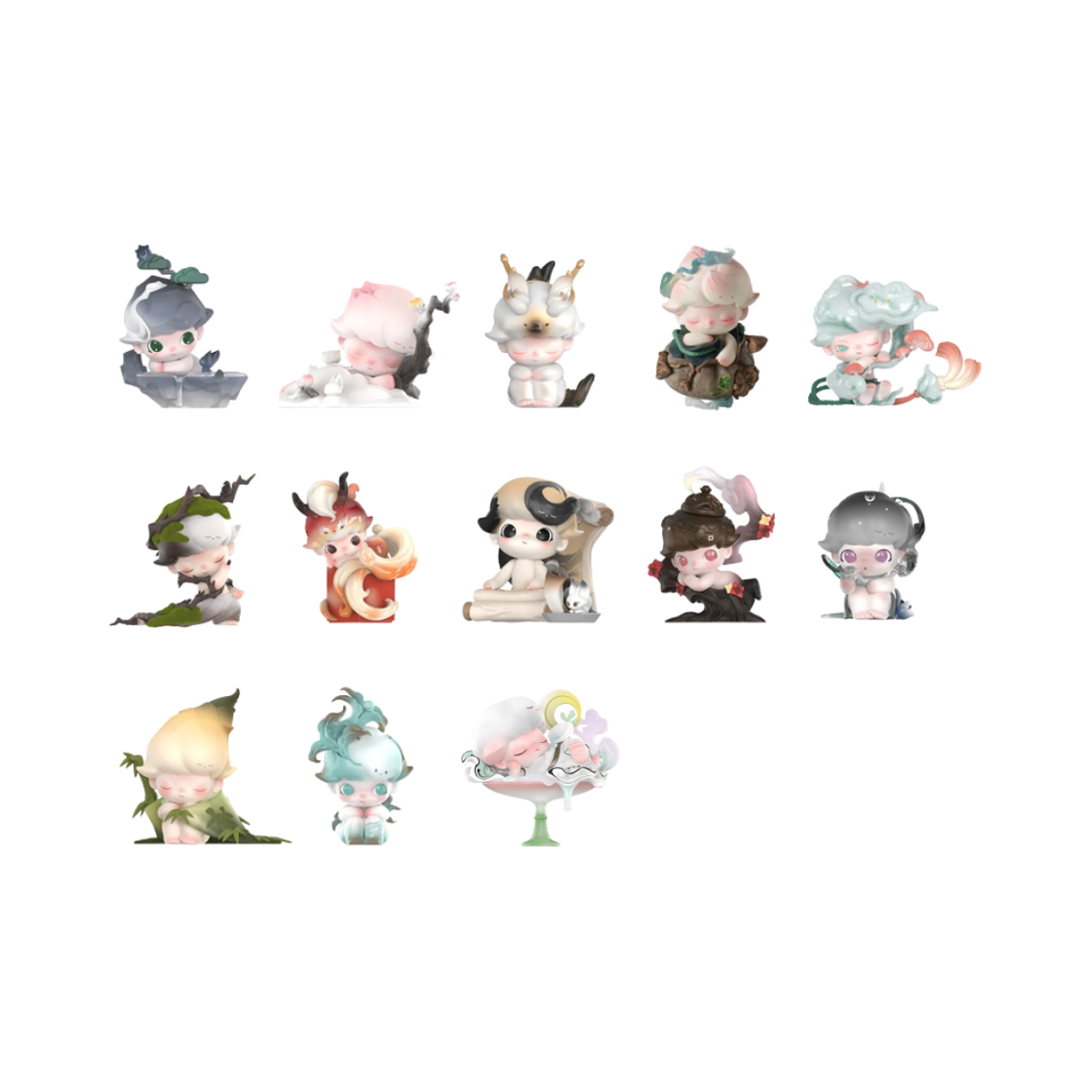 팝마트 디무 차 한 잔의 여유 시리즈 미개봉 랜덤박스 (12개입)(Pop Mart Dimoo Stories in the Cup Series Sealed Case (12 Blind Boxes)) - 2