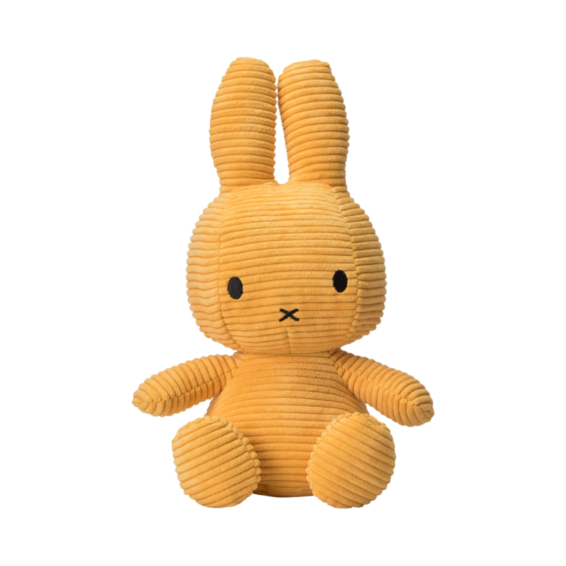 미피 x 본 톤 토이 시팅 코듀로이 33cm 옐로우(Miffy x Bon Ton Toys Sitting Corduroy 33cm Yellow)