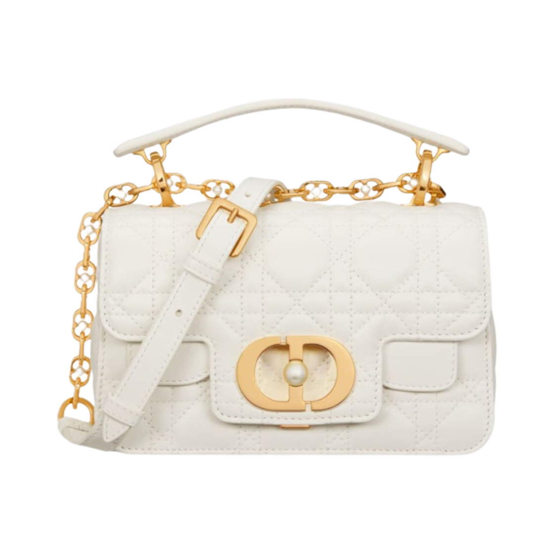 디올 미니 졸리 탑 핸들백 까나쥬 카프스킨 라떼