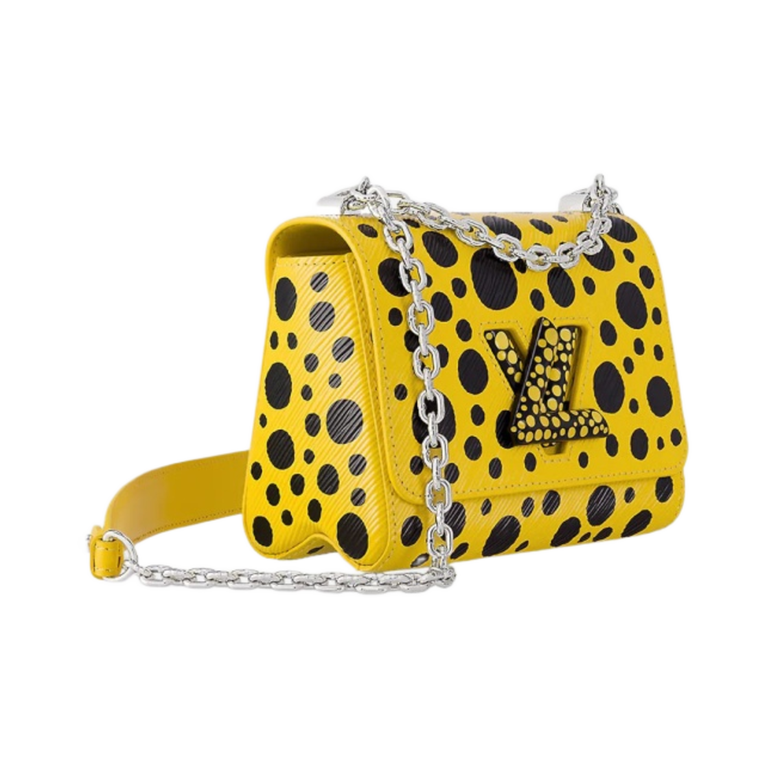 루이비통 x 야요이 쿠사마 트위스트 PM 옐로우 블랙(Louis Vuitton x YK Twist PM Yellow Black) - 2