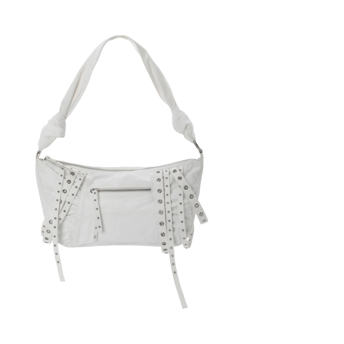 쓰리타임즈 테이프 백 화이트(Threetimes Tape Bag White)
