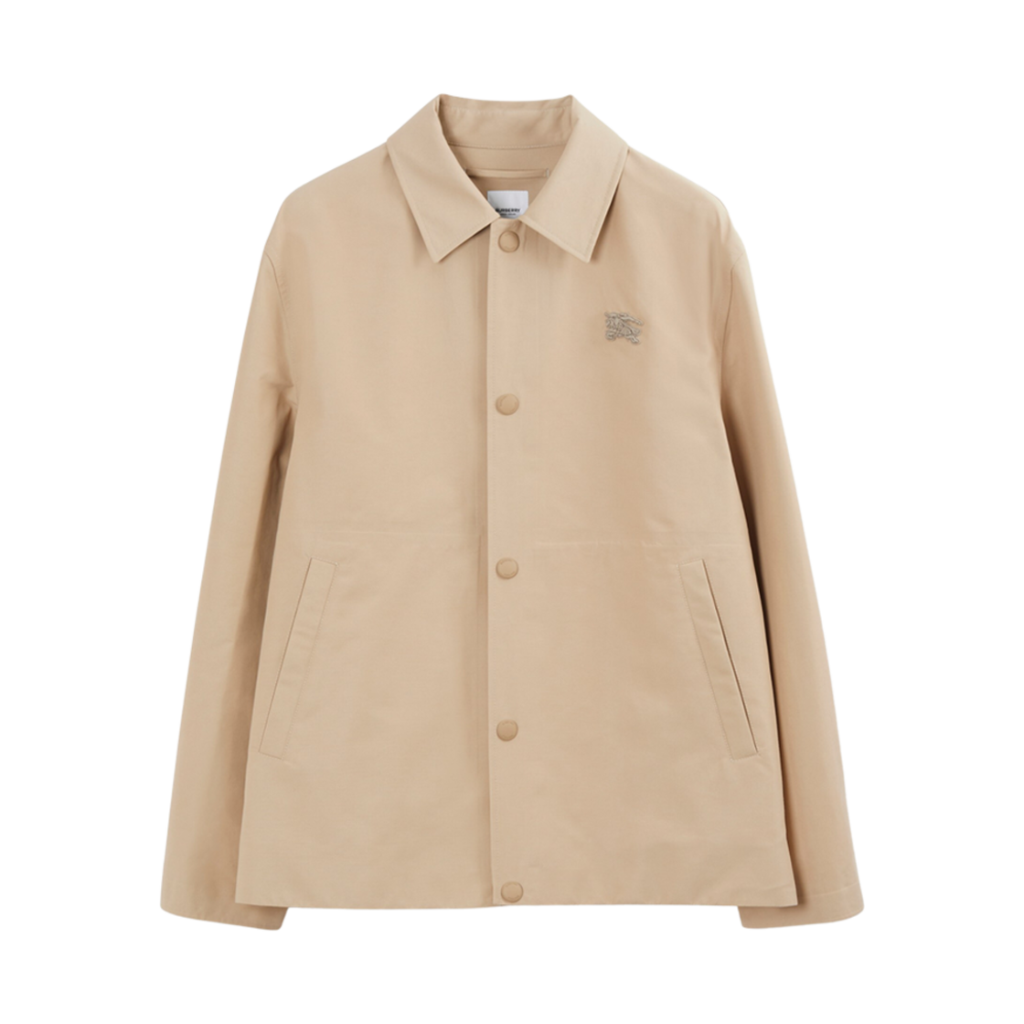 버버리 EKD 아플리케 테크니컬 코튼 자켓 소프트 펀(Burberry EKD Appliqué Technical Cotton Jacket Soft Fawn) - 1