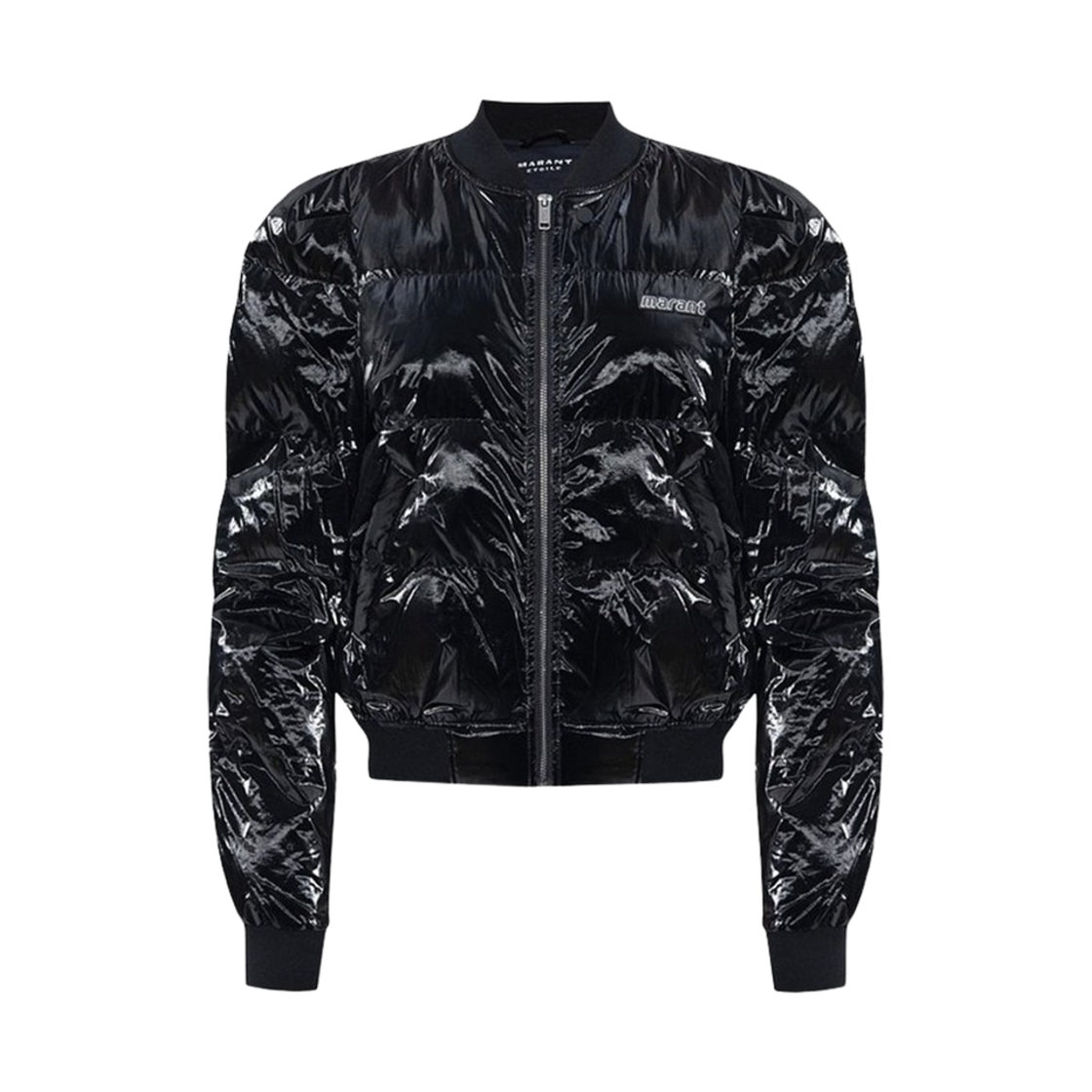 (W) 이자벨 마랑 코디 푸퍼 자켓 블랙 - 23FW((W) Isabel Marant Cody Puffer Jacket Black - 23FW) - 1