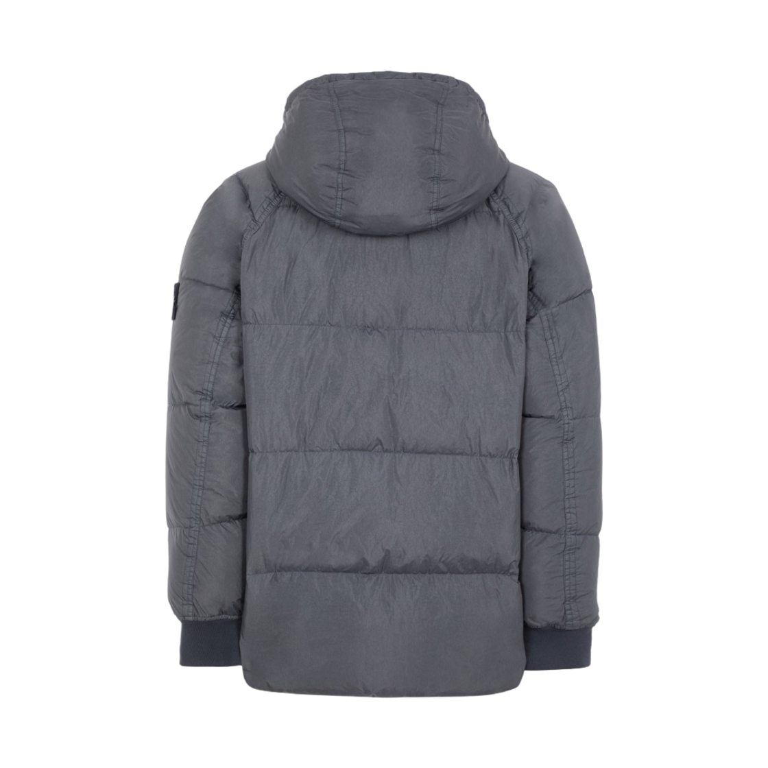 스톤 아일랜드 40723 가먼트 다이드 크링클랩스 리사이클 나일론 다운 자켓 리드 - 23FW(Stone Island 40723 Garment Dyed Crinkle Reps Recycled Nylon Down Jacket Lead - 23FW) - 2