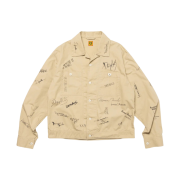 Human Made Printed Short Blouson Beige