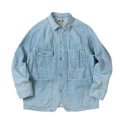 Kapital 12 oz. Denim Cactus Coverall Medium Indigo (Processing)