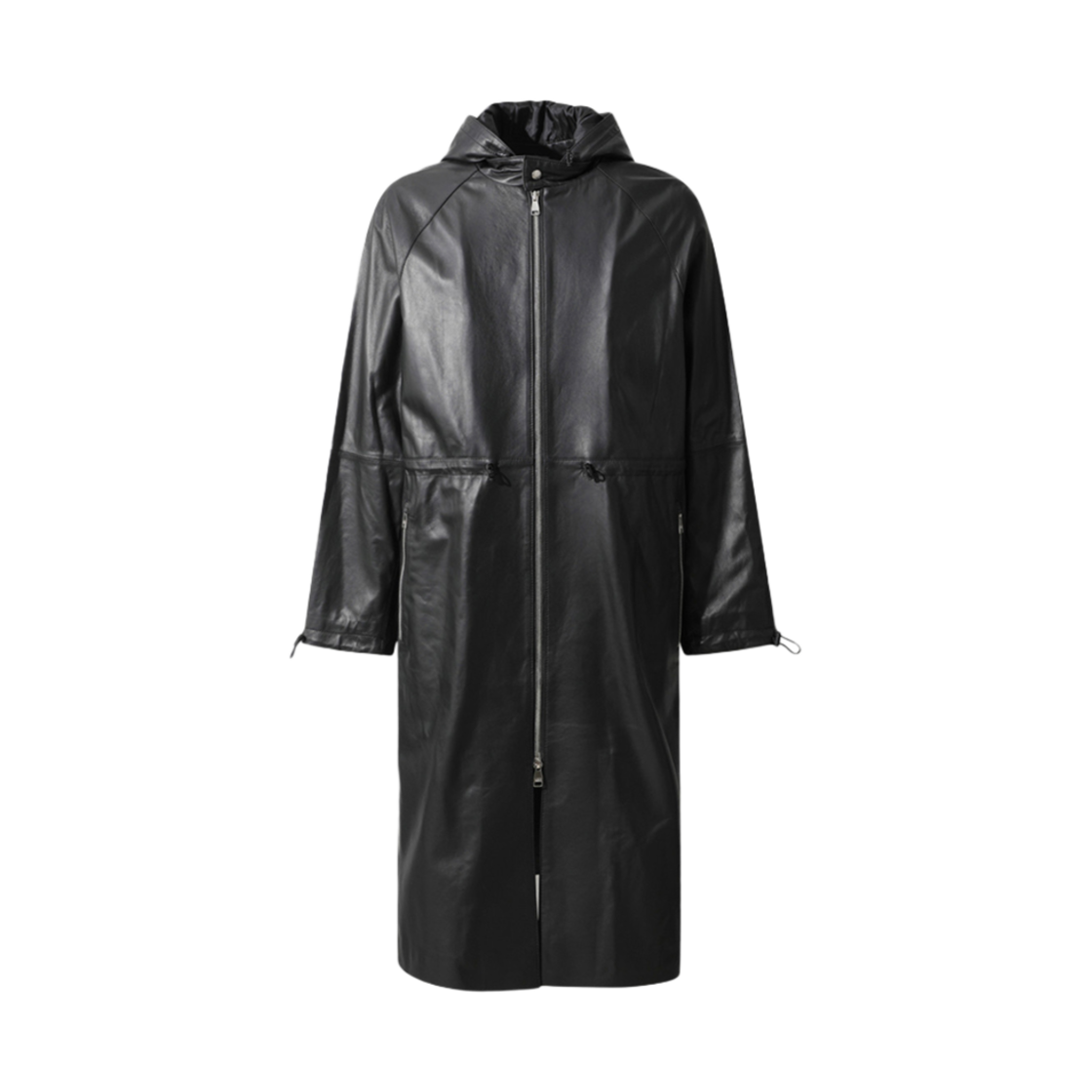IQJLW24701BKX Iro Long Leather Coat Black
