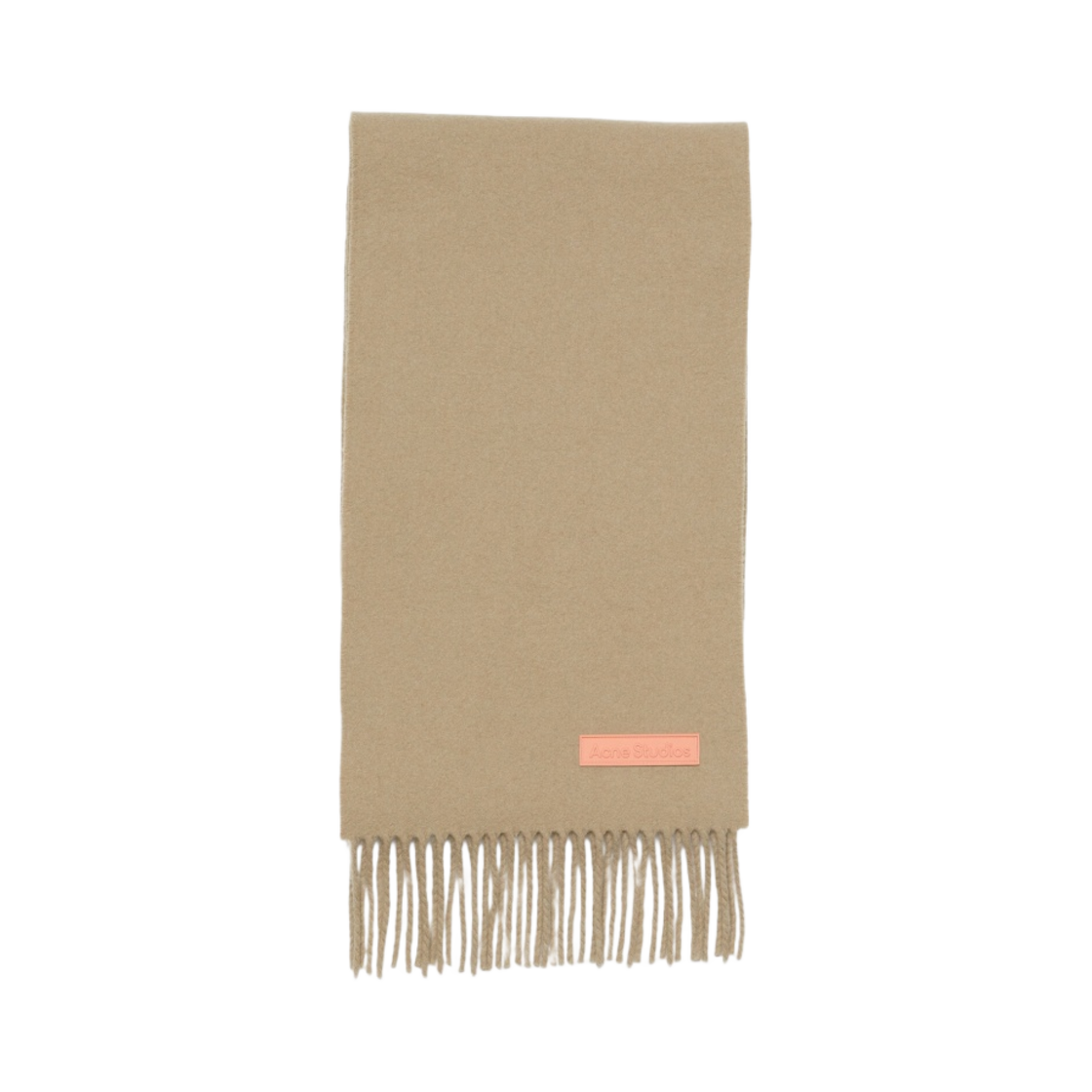 아크네 스튜디오 슬림 프린지 울 머플러 카키 그린(Acne Studios Slim Fringe Wool Muffler Khaki Green) - 1