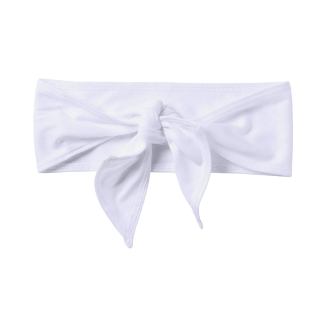 언더아머 어덜트 UA 타이 헤드밴드 화이트(Under Armour Adult UA Tie Headband White) - 2