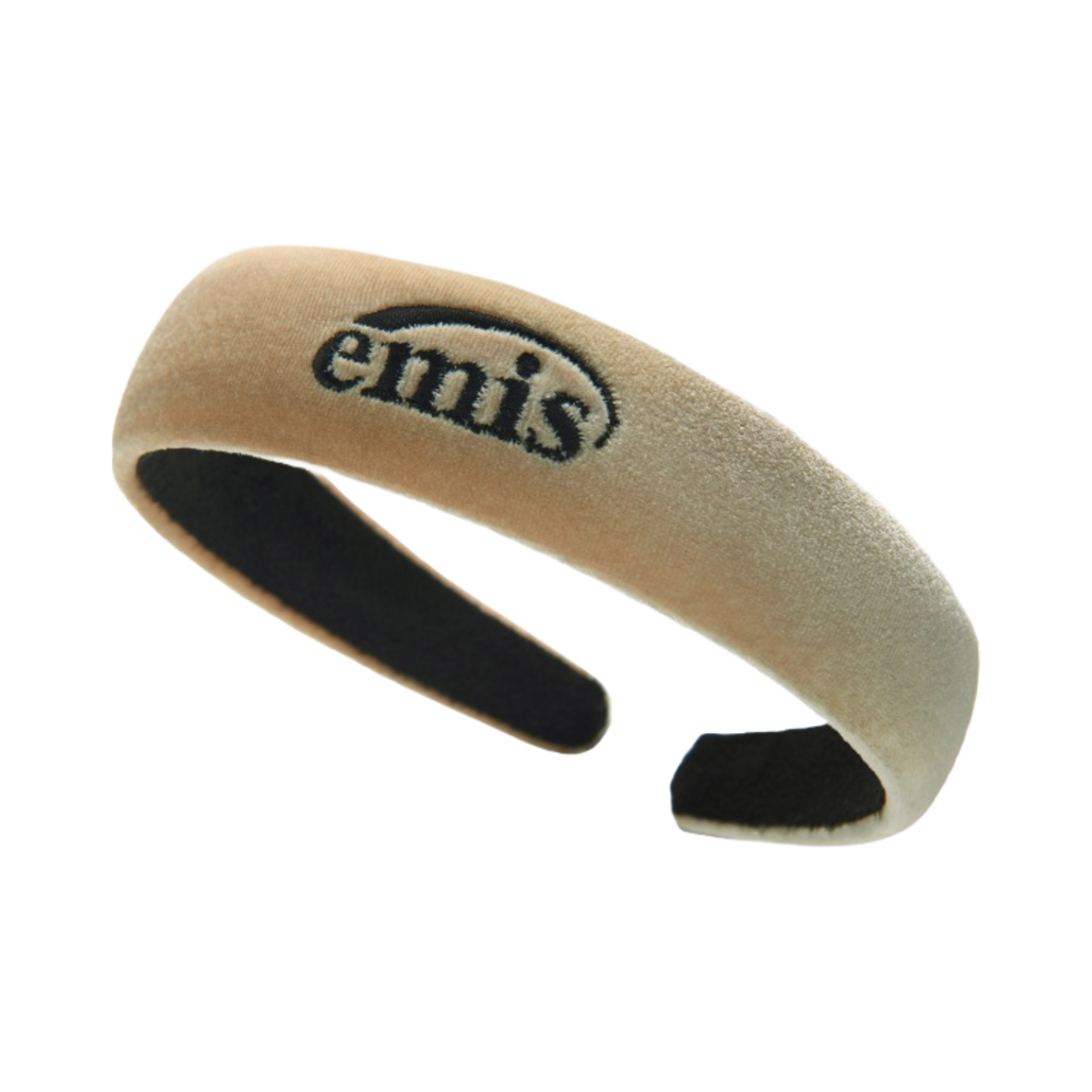 - (W) Emis New Logo Hairband Beige
