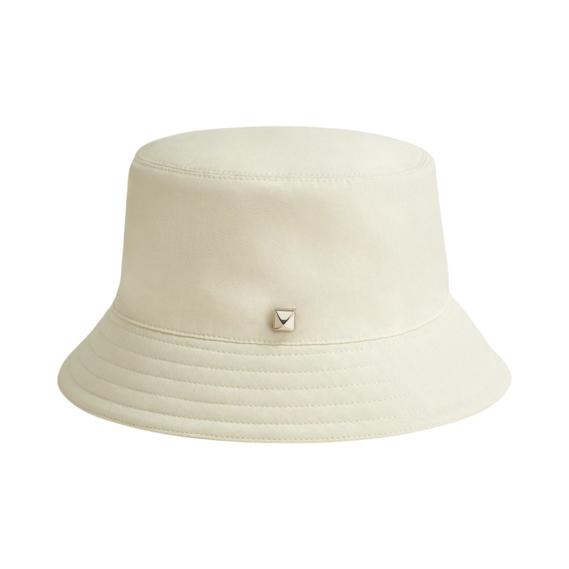 (W) 에르메스 하퍼 포아 메도르 버킷햇 코튼 & 팔라듐 하드웨어 에크루((W) Hermes Harper Pois Medor Bucket Hat Cotton & Palladium Ecru) - 1