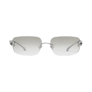 Gentle Monster x Jennie Jentle Salon Glitter 02 Silver Metal Brown Gradient