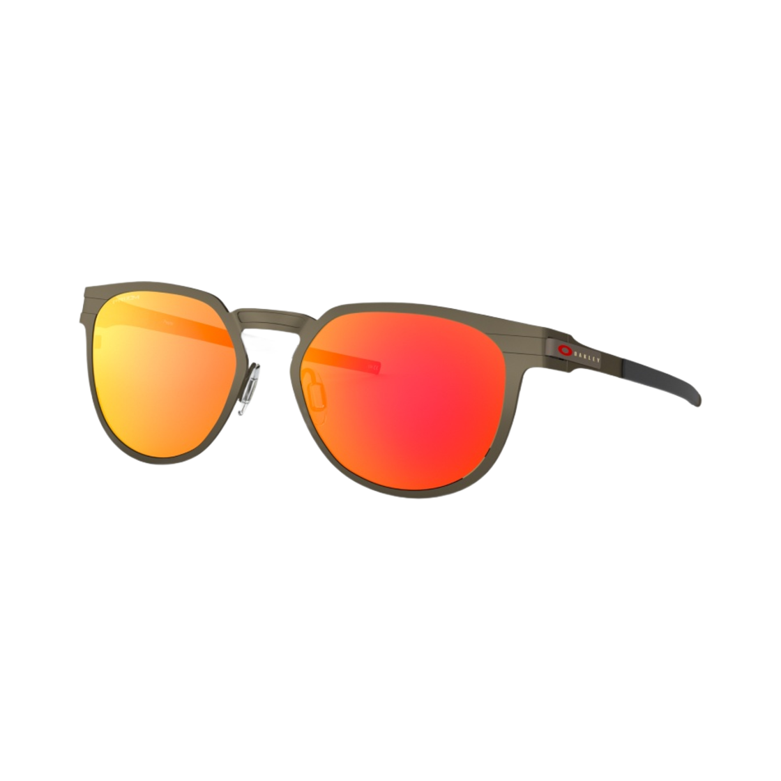오클리 다이커터 퓨터 프레임 프리즘 루비 렌즈 레귤러 핏(Oakley Diecutter Pewter Frame Prizm Ruby Lenses Regular Fit) - 1