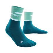 CEP The Run Mid Cut Socks 4.0 OceanPetrol