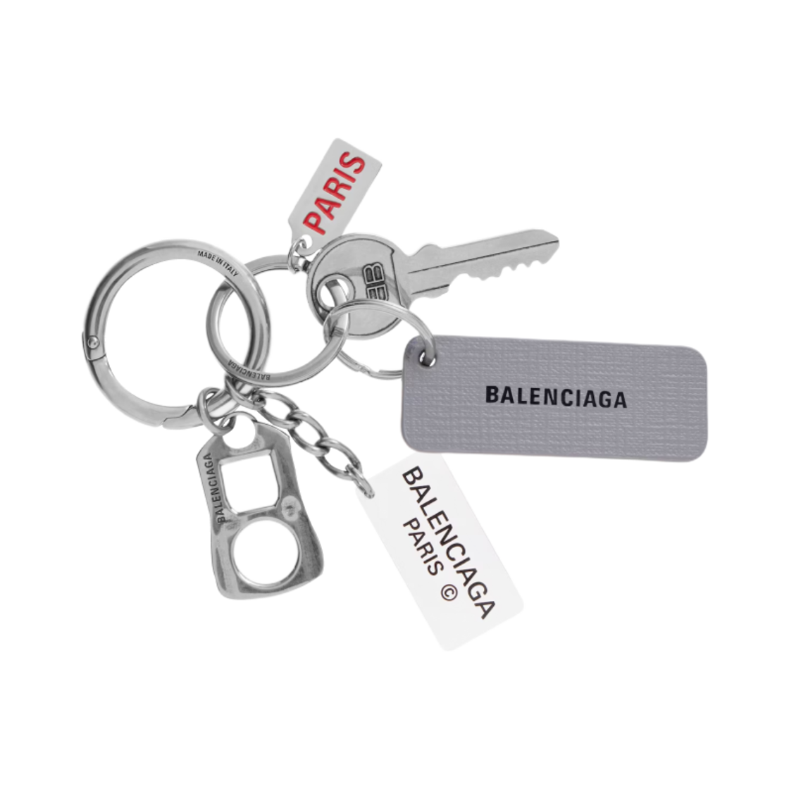 발렌시아가 올 액세스 키체인 실버(Balenciaga All Access Keychain Silver) - 2
