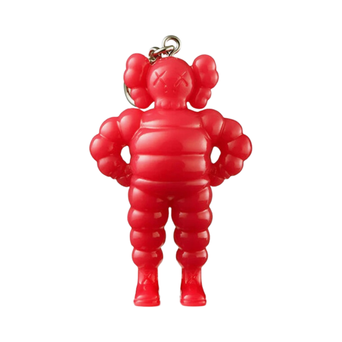 - Kaws Tokyo First Chum Keychain Pink