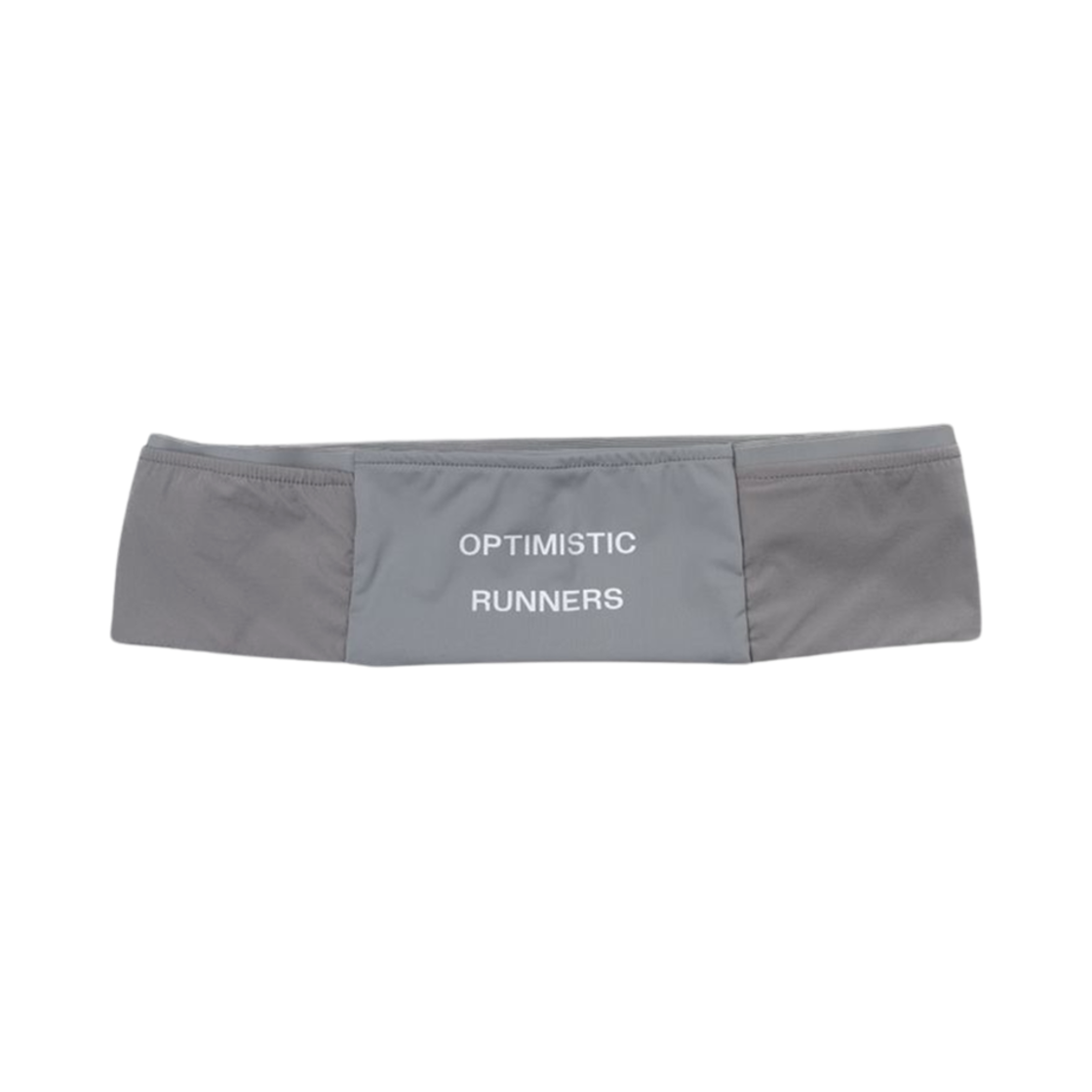 옵티미스틱 러너스 벨트 백 메탈릭 그레이(Optimistic Runners Belt Bag Metallic Grey)