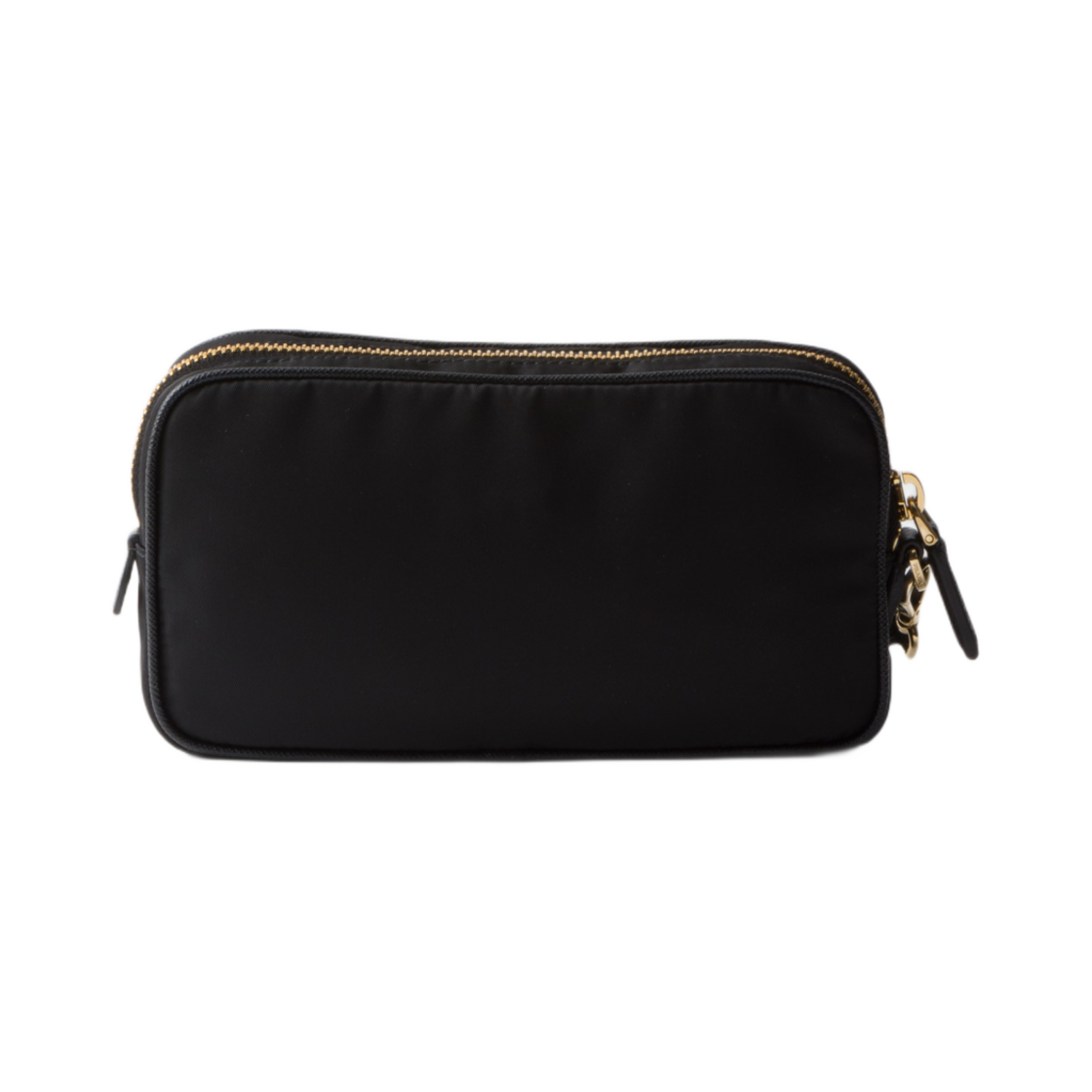 프라다 리에디션 1978 리나일론 앤 사피아노 레더 파우치 블랙(Prada Re-Edition 1978 Re-Nylon and Saffiano Leather Pouch Black) - 2