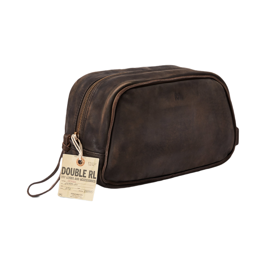 더블알엘 레더 트래블 케이스 다크 브라운(Double RL Leather Travel Case Dark Brown) - 2