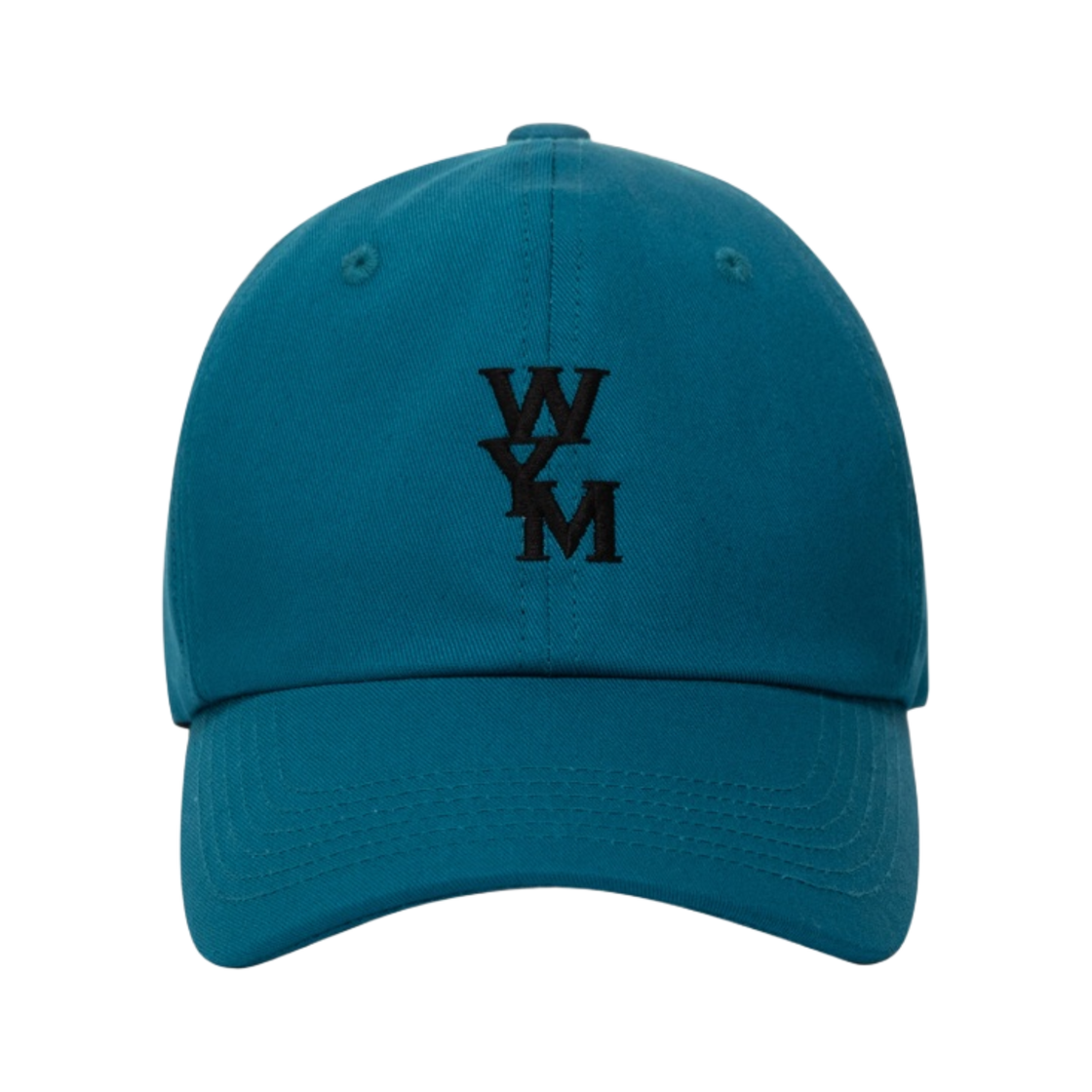 W223AC51992L Wooyoungmi Black Logo Ball Cap Blue - 22FW - 대표 이미지 #1