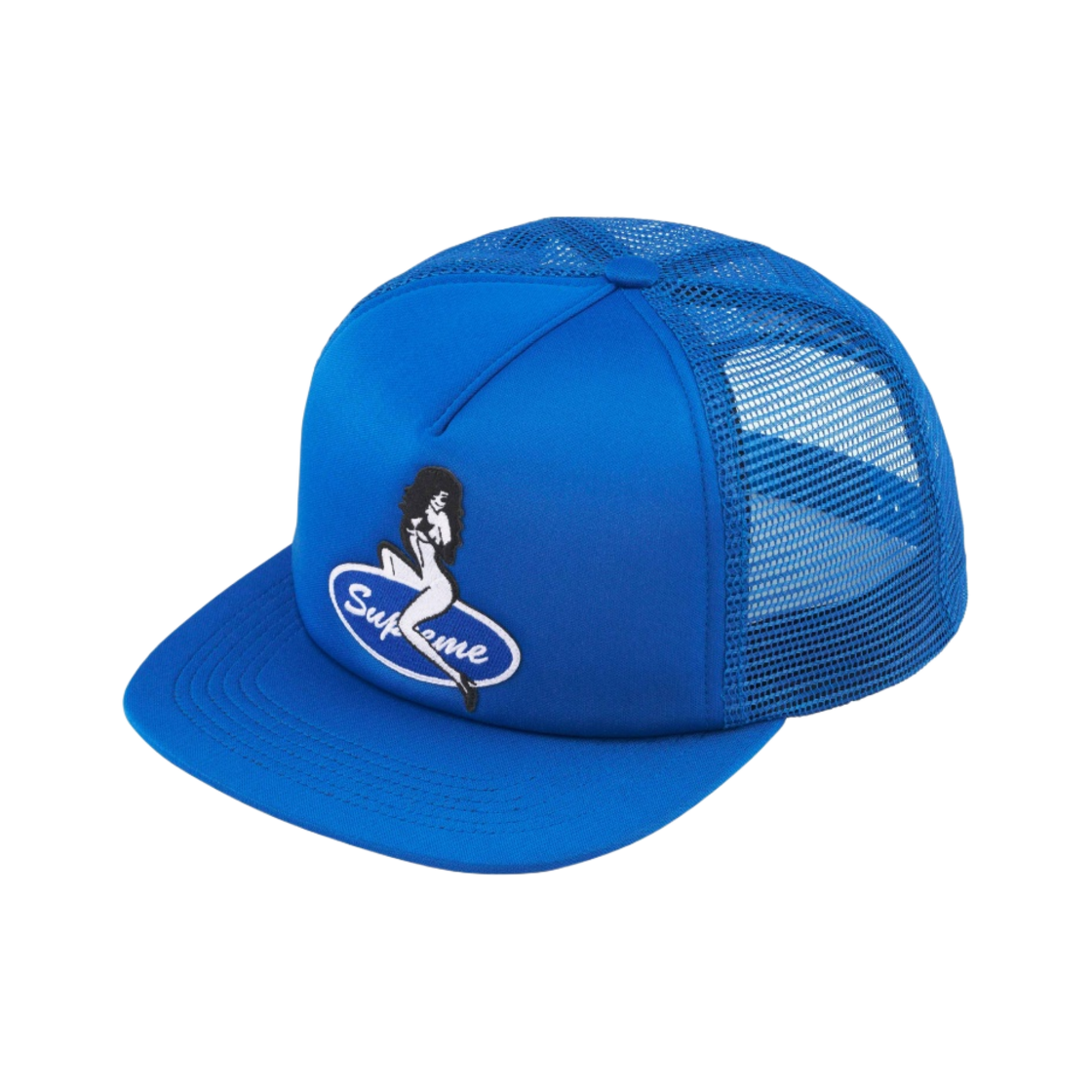 슈프림 핀 업 메쉬 백 5-패널 캡 로얄 - 23FW(Supreme Pin Up Mesh Back 5-Panel Royal - 23FW) - 1