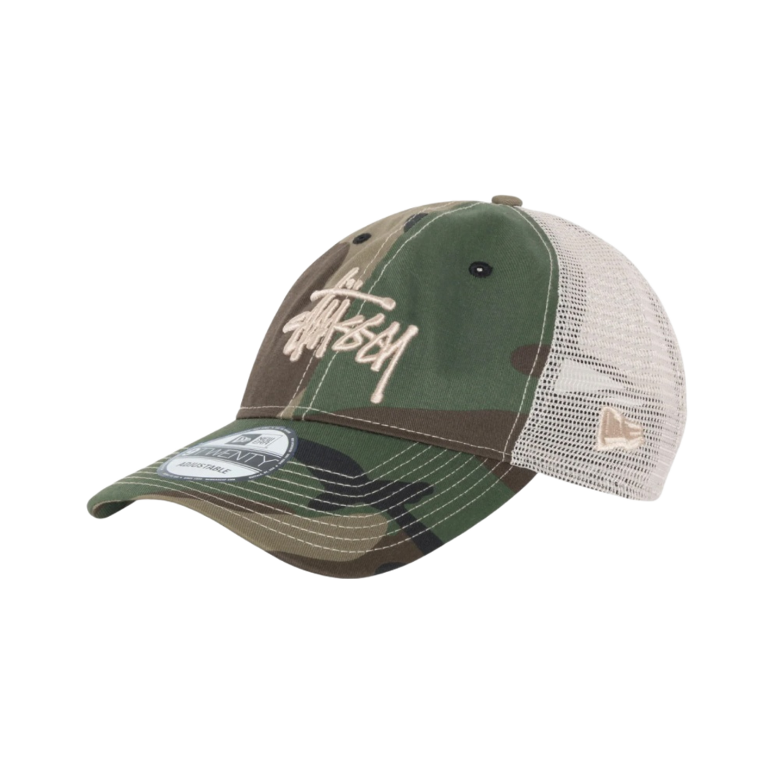 New Era Stussy Tree Camo Stussy Newera メッシュキャップ リアル