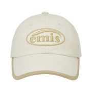 Emis Beige Trimming Ball Cap Cream