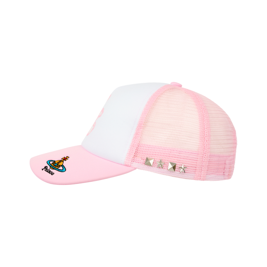 팔라스 x 비비안 웨스트우드 트러커 핑크 - 24FW(Palace x Vivienne Westwood Trucker Pink - 24FW) - 3