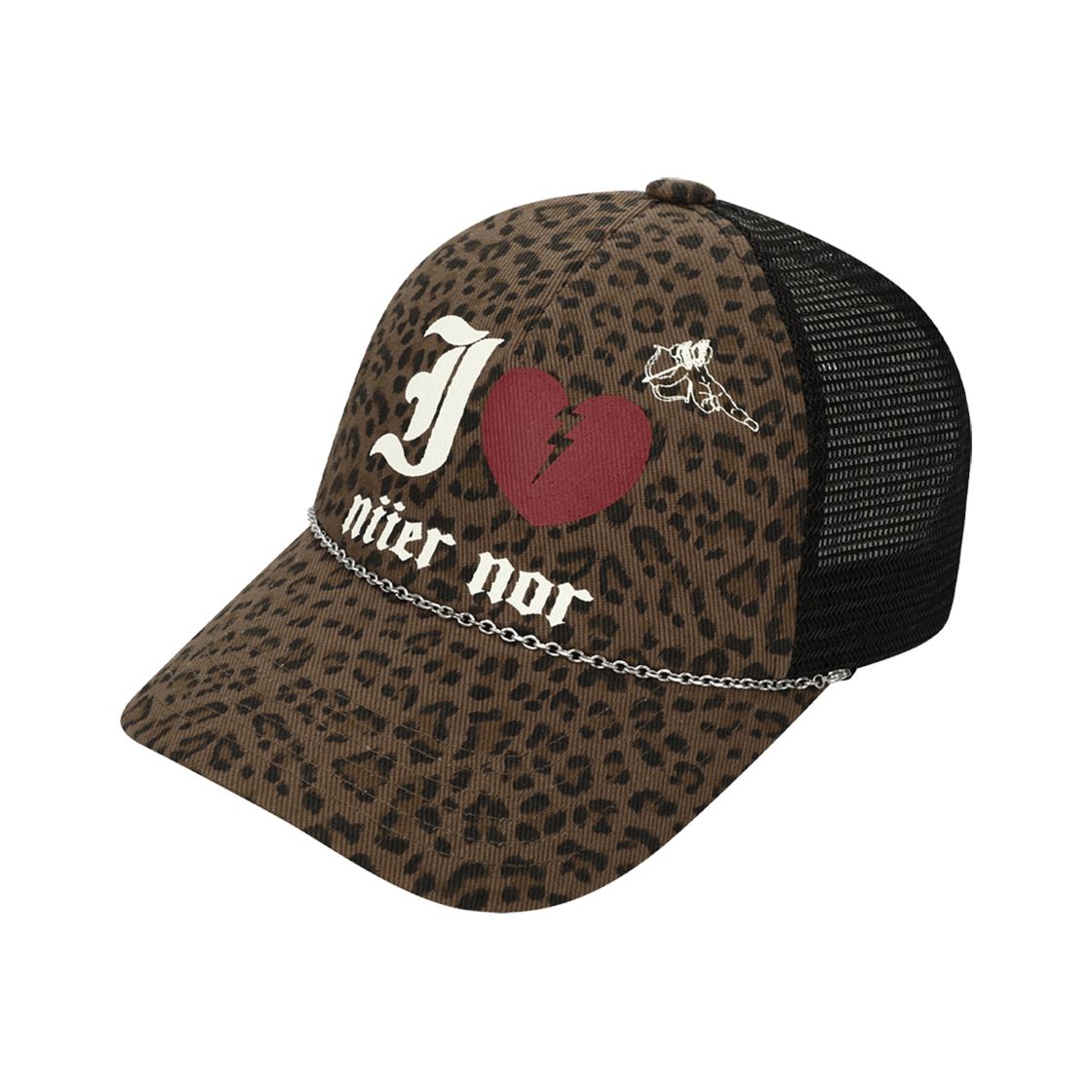25NNSSEHTF002LE NIIER NOR Nn Trucker Cap Leopard