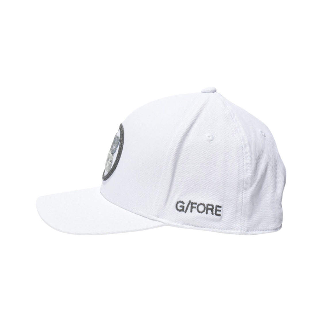 지포어 서클 지스 스트레치 트윌 스냅백 햇 스노우 차콜(G/Fore Circle G’s Stretch Twill Snapback Hat Snow Charcoal) - 2