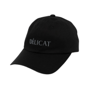 Juun.J Signature Cotton Twill Ballcap Black