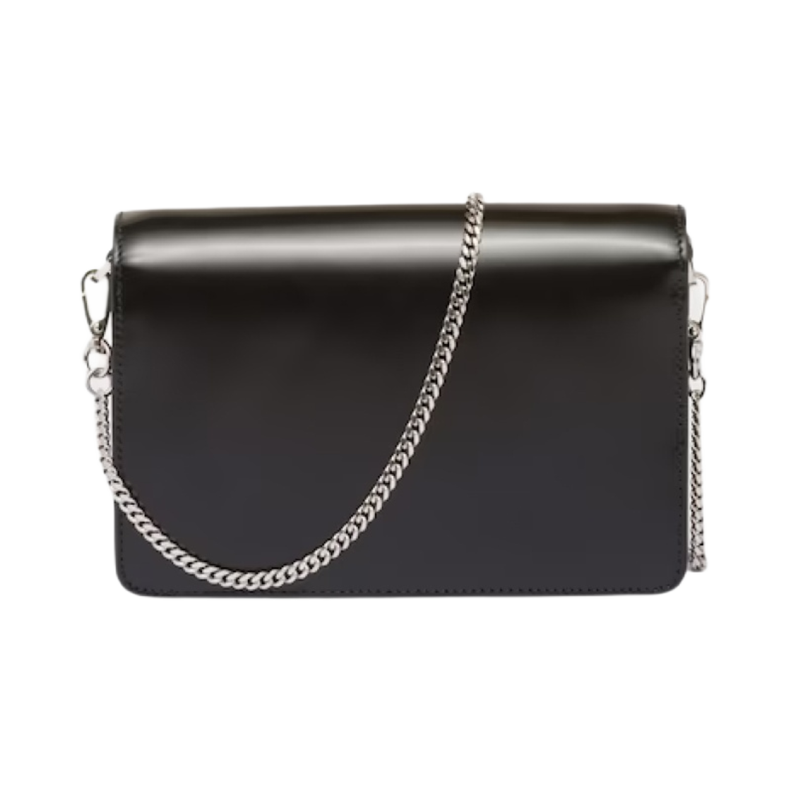 프라다 브러쉬드 레더 숄더백 블랙(Prada Brushed Leather Shoulder Bag Black) - 2